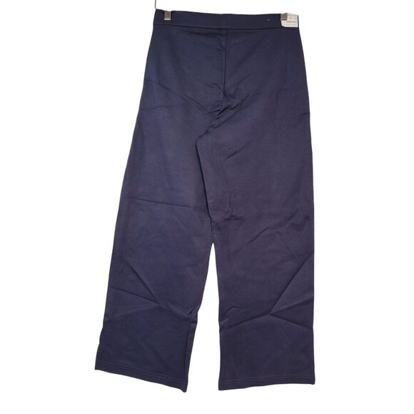 Gloria Vanderbilt Women Navy Cropped Ponte Pants With Tummy Control Panel Medium - Picture 2 of 10